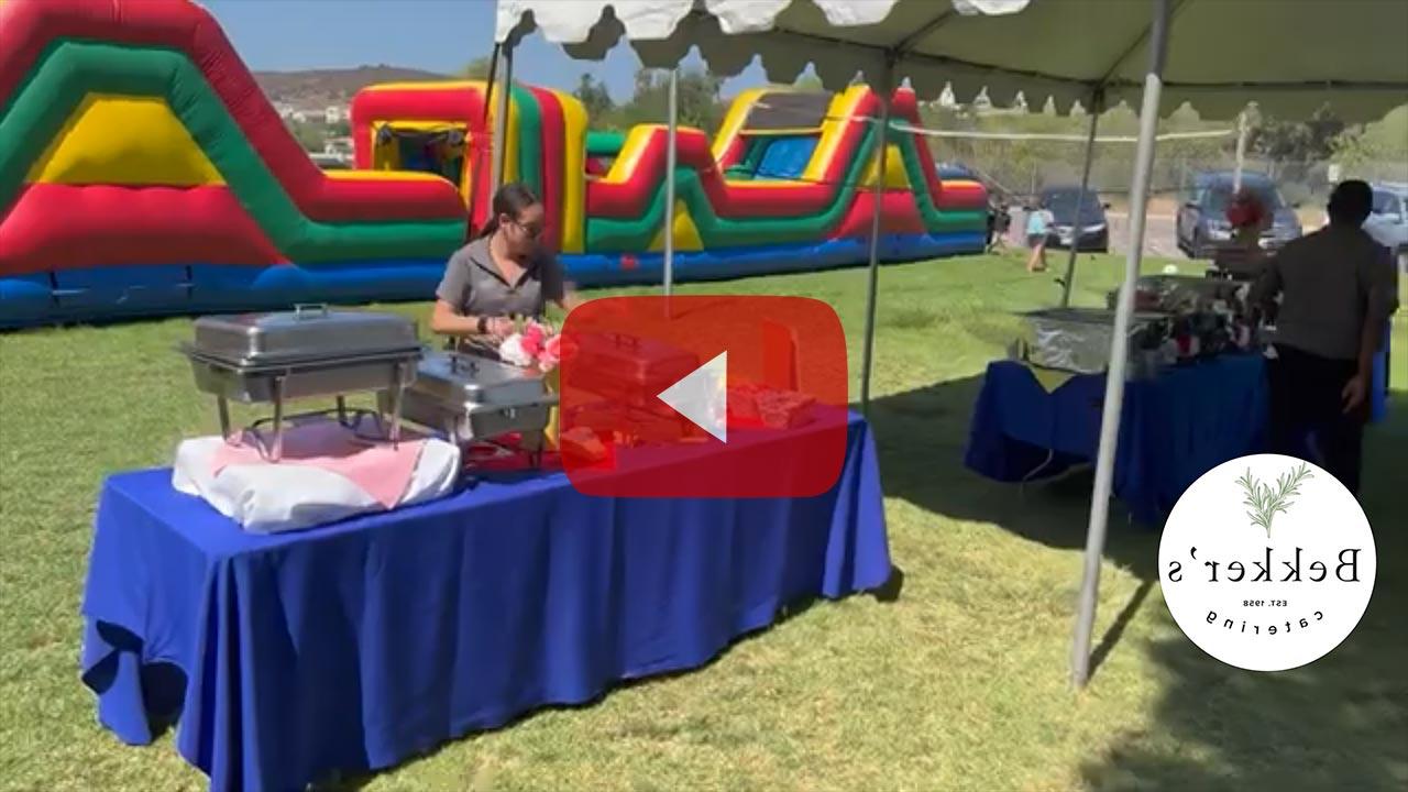 观看视频:利记野餐餐饮::Bekker的餐饮@ Santee湖，利记，加州